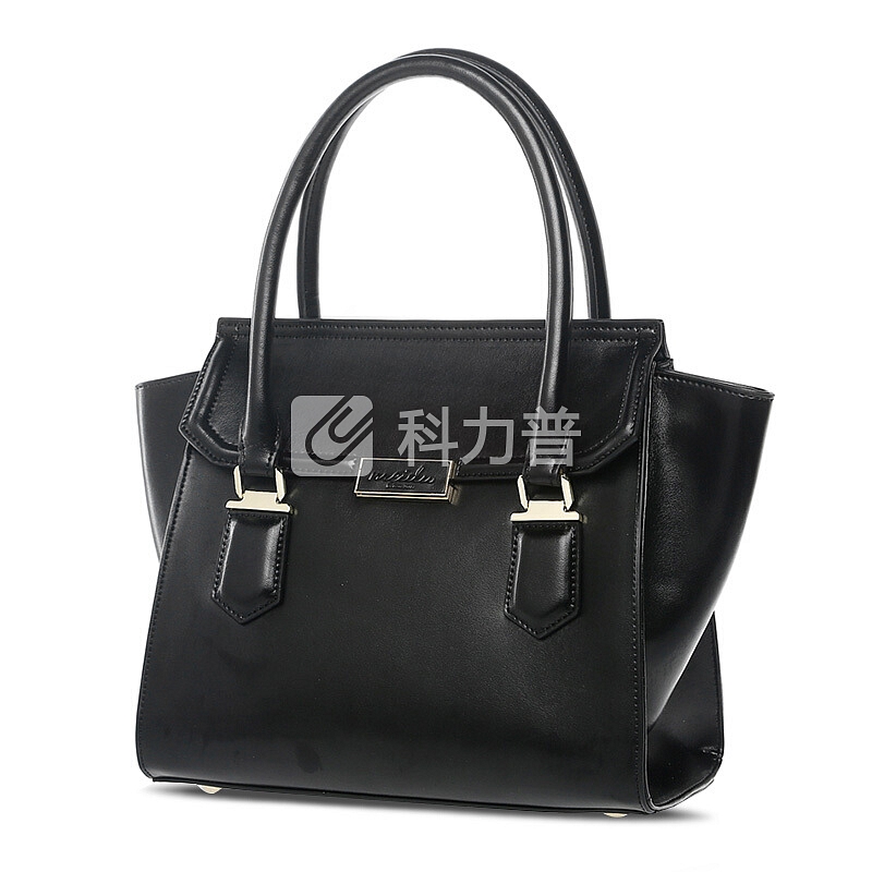 每度 MEIDU 每度（MEIDU）欧美气质手提包 时尚女士单肩包百搭休闲牛皮大包女包MWB150758黑色