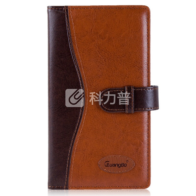 广博(GuangBo)48K120张皮面本/记事本/笔记本子 GB48708