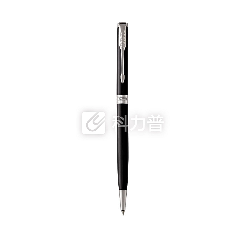 派克(PARKER)签字笔/圆珠笔新款卓尔系列 丽雅黑色白夹纤巧商务办公礼品