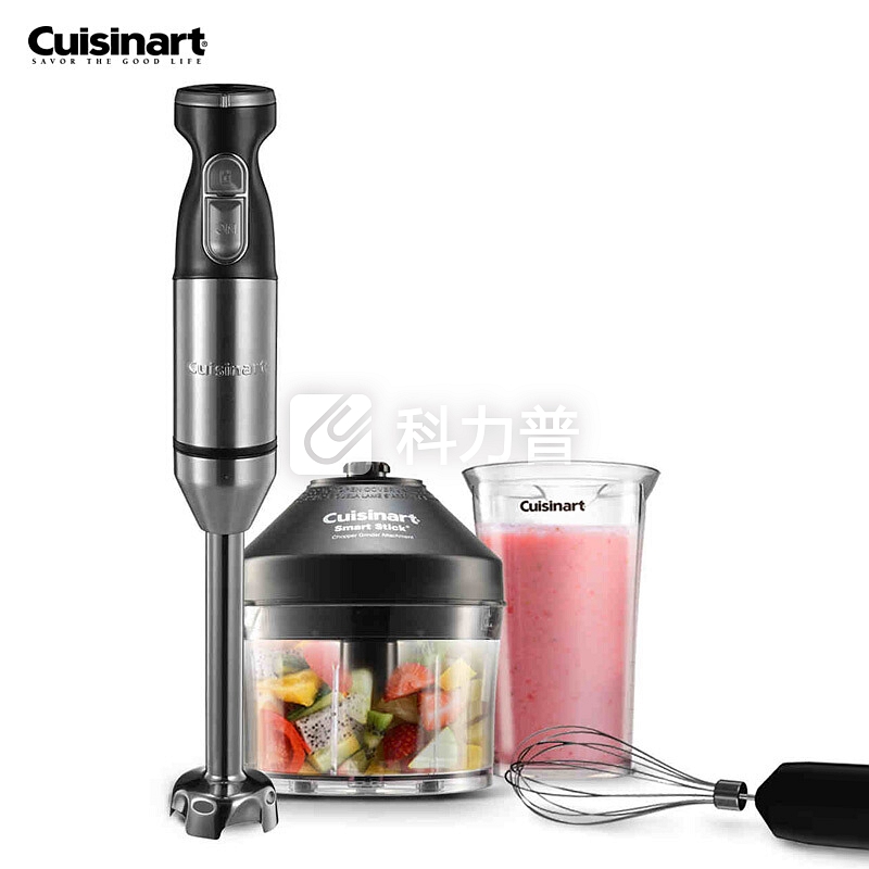 Cuisinart 美膳雅 Cuisinart家用小型手持多功能料理棒 大功率搅拌榨果汁机绞肉打蛋器婴儿宝宝辅食CSB-179CN