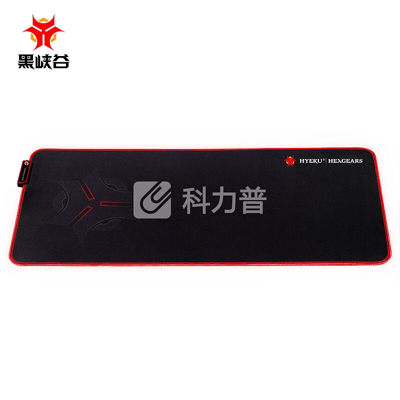 黑峡谷 Hyeku 黑峡谷（Hyeku)GP102鼠标垫 超大 键盘垫电脑桌垫发光鼠标垫免驱触控硬质防滑