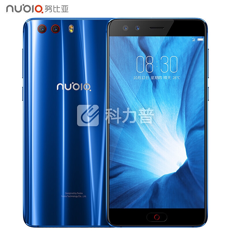 努比亚(nubia) Z17miniS 小牛8 移动联通电信4G手机 双卡双待 深海蓝 6GB+64GB