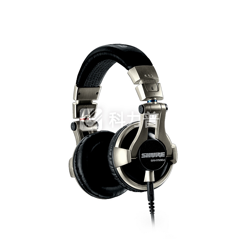 舒尔 Shure SRH750DJ 强劲重低音头戴式专业DJ监听HiFi手机耳机 香槟色