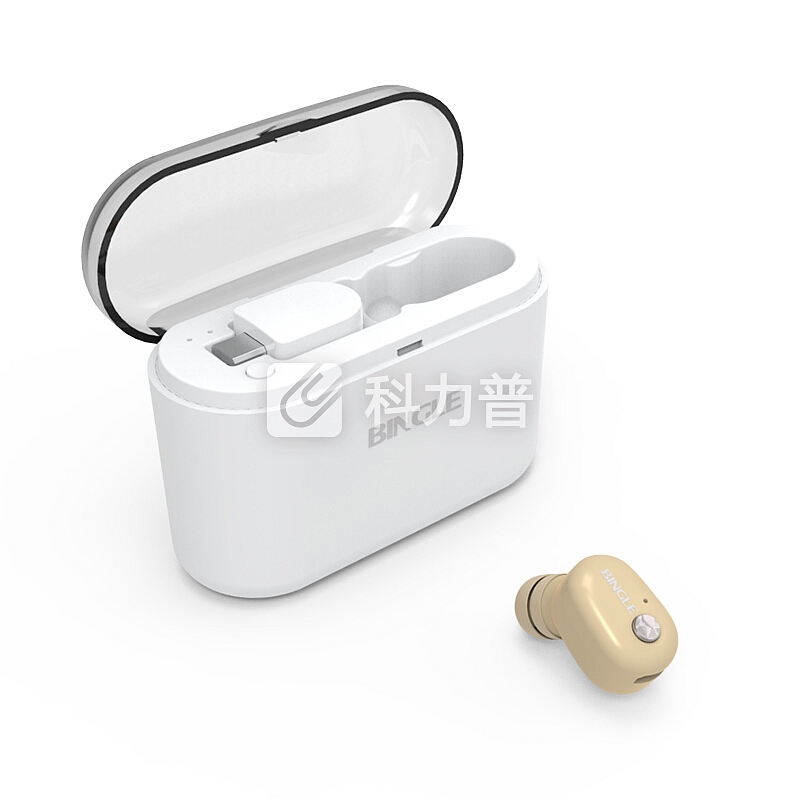 宾果(Bingle)FB02 蓝牙耳机无线蓝牙隐形迷你运动商务单耳入耳式车载耳机 苹果华为小米手机通用 嫩肤色