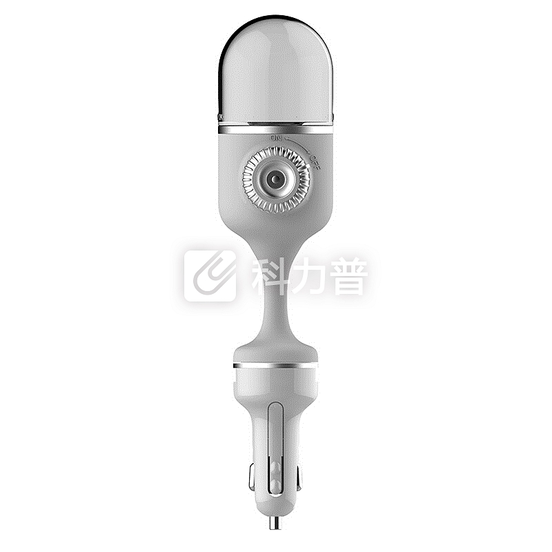 车太太 汽车车载加湿器车用负离子发生器空气净化器车内除异味烟味香薰氧吧245 汽车用品超市 小白 官方标配