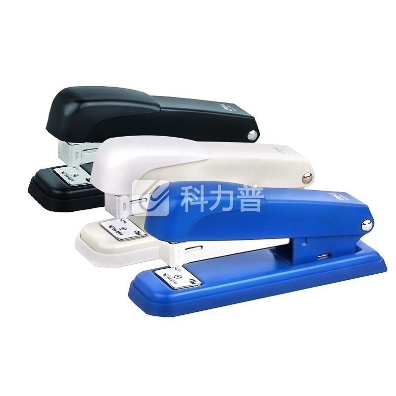 deli文具订书机12号装订机可订20页标准订书器省力办公用品 金属经济型 0309