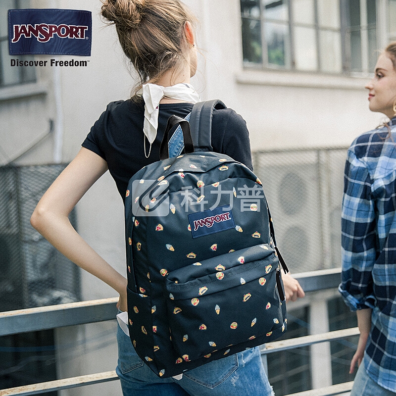 JANSPORT JANSPORT杰斯伯学生休闲运动包双肩包背包书包T50156K多彩色