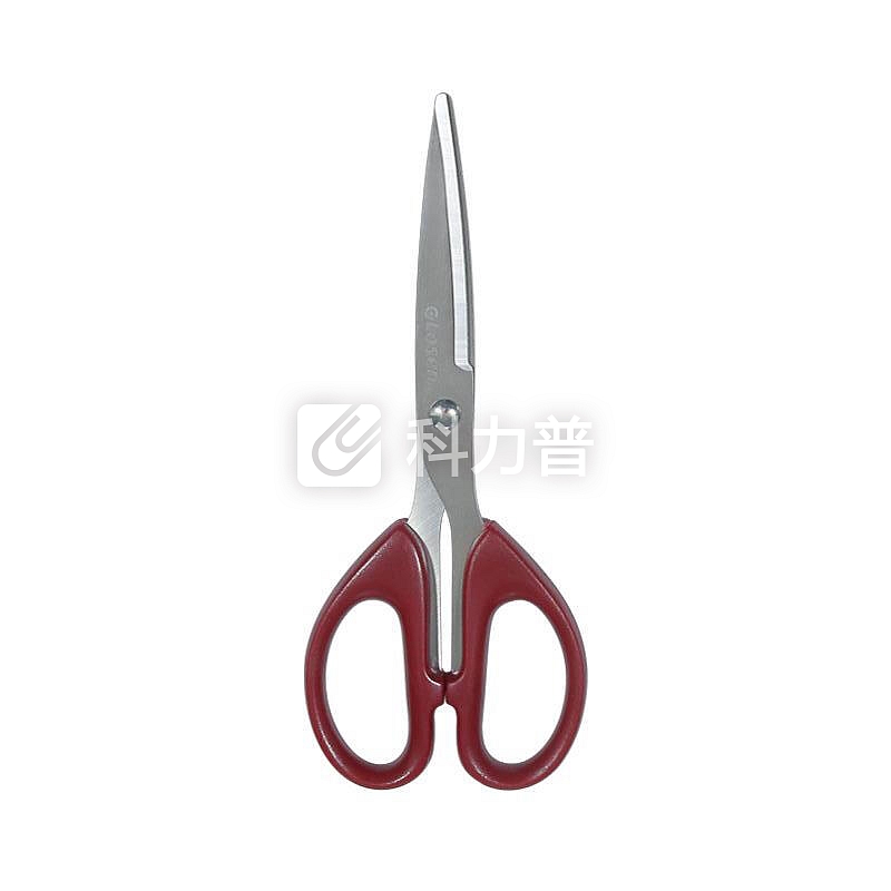 金隆兴(Glosen)160mm办公剪刀不锈钢多用学生手工厨房家用美工刀 6001 红色1把