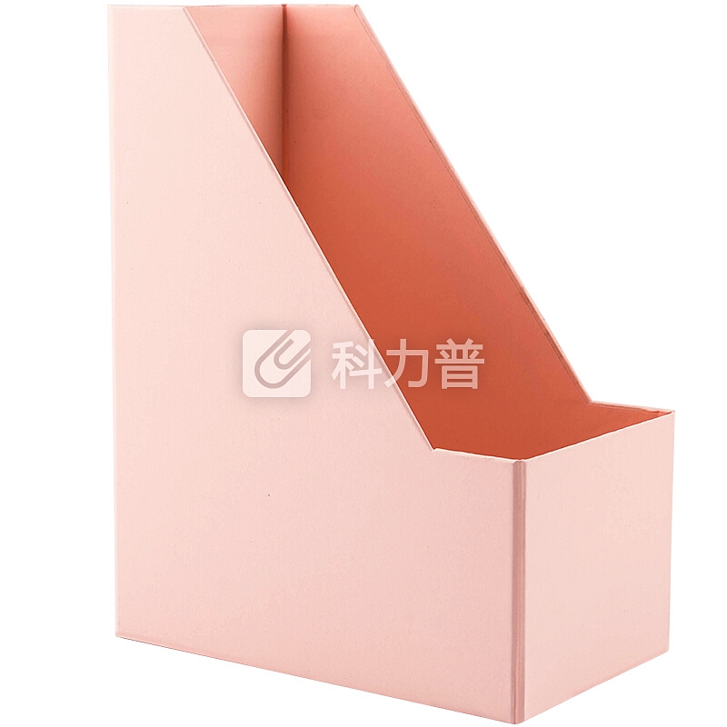 kinbor A6手帐本子收纳盒/文具和纸胶带整理盒子/化妆品收纳盒 浅粉DTB6683