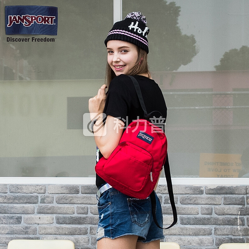 JANSPORT JANSPORT杰斯伯迷你儿童双肩包书包TDH65XP红色