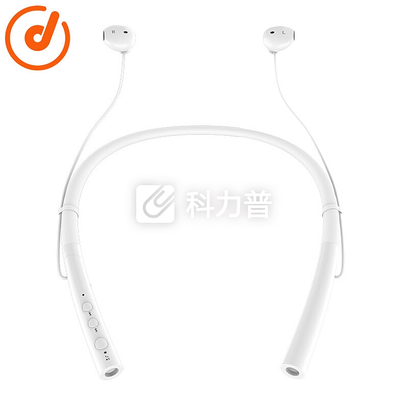悦迪yuedi 无线运动蓝牙耳机iphone7/8/6s双耳脖挂头戴式跑步健身苹果小米华为通用 铂钻白