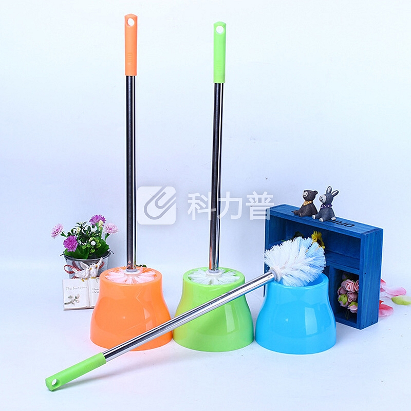 晟旎尚品 圆球带座马桶刷 洁厕刷套装 颜色随机 0093