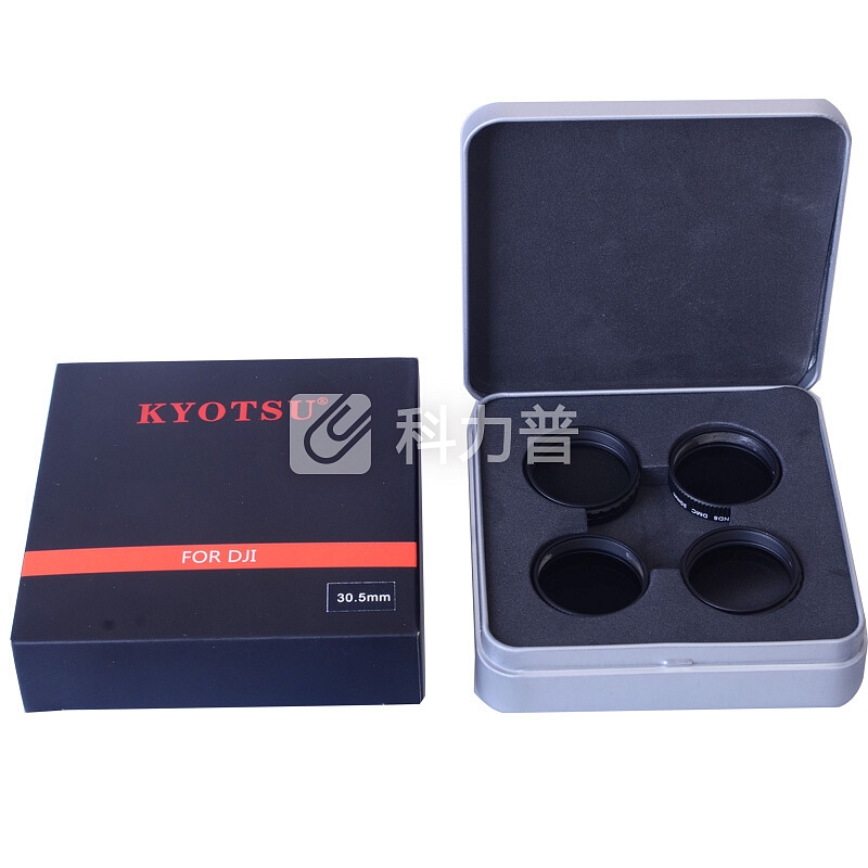 KYOTSU景胜 16层镀膜 大疆精灵3精灵4 30mm4合1滤镜 (ND4 ND8 ND16 CPL)