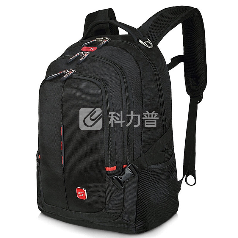 索宝（Soarpop）电脑包 双肩包 防水多功能笔记本14.6英寸/15.6英寸商务背包男女学生书包BB4359MBK