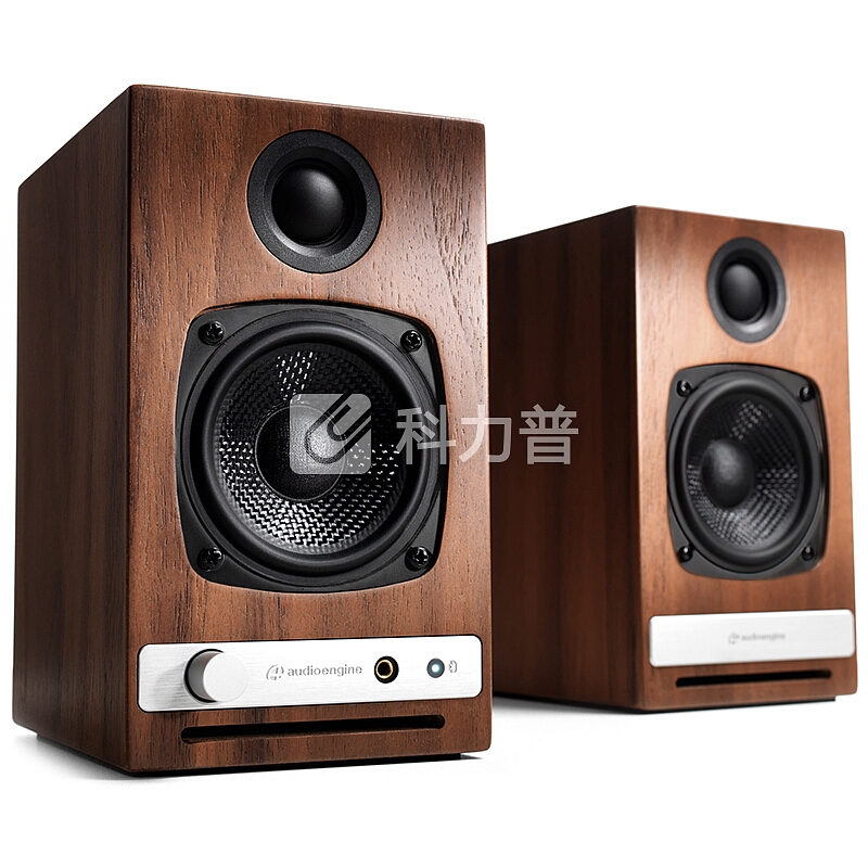声擎(Audioengine)HD3 旗舰级桌面式蓝牙音箱 胡桃木