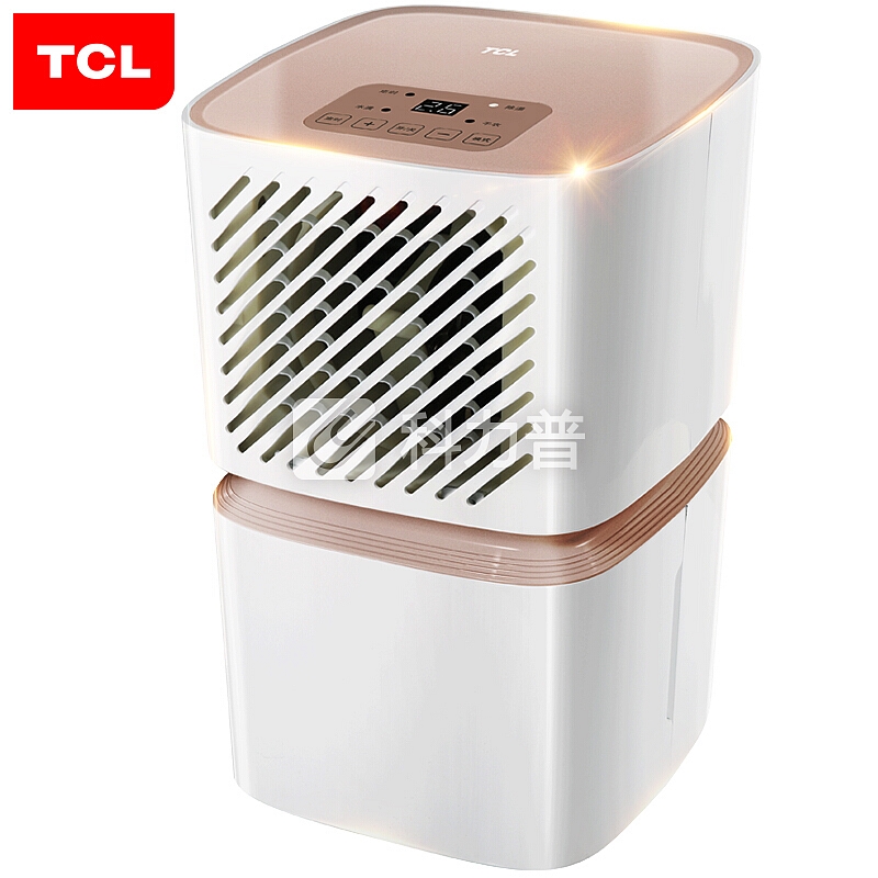 TCL 除湿机/抽湿机 适用面积20-80㎡ 家用轻量化静音干衣净化抽湿器 DEV10E