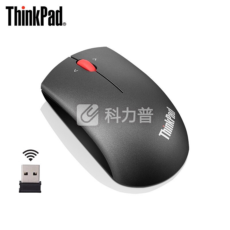 ThinkPad(thinklife)无线鼠标静音商务办公平板家用台式笔记本电脑通用鼠标 0B47166 石墨黑