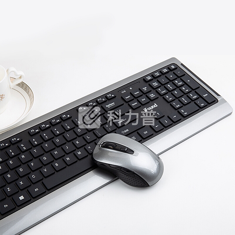 方正(iFound)W6266键盘鼠标套装无线键鼠套装 办公巧克力键帽笔记本防水键盘