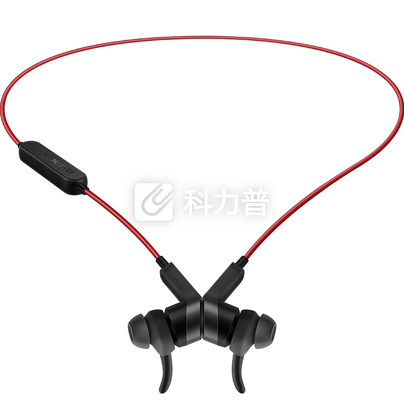 华为(HUAWEI)运动蓝牙耳机 降噪通话跑步磁吸防水无线入耳式 立体声蓝牙耳机AM60(红色)