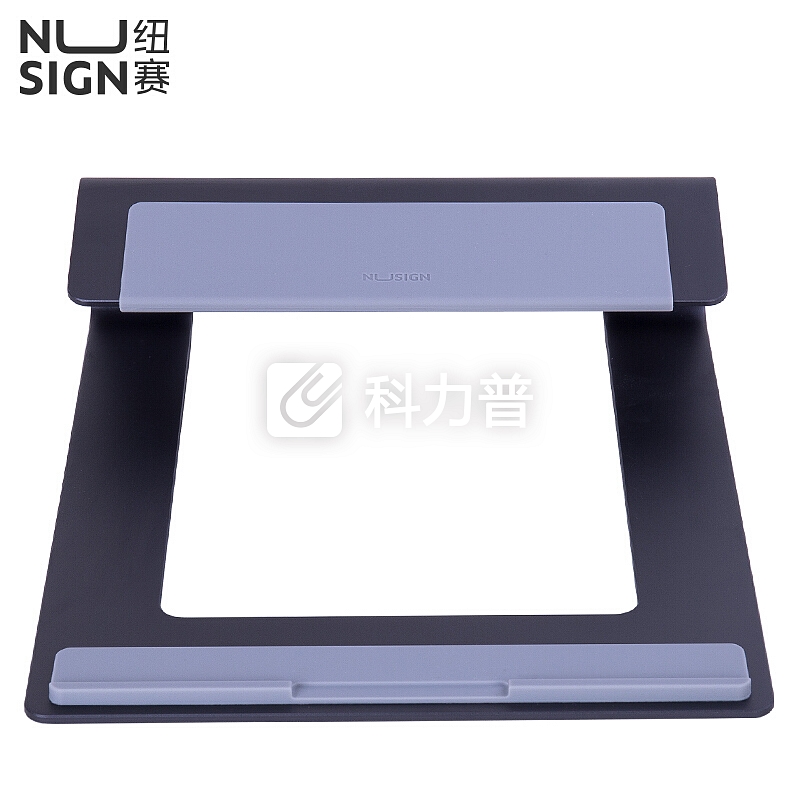 纽赛(NUSIGN)金属简约笔记本支架 放置稳固 硅胶保护 适用11-15.6英寸笔记本NS812