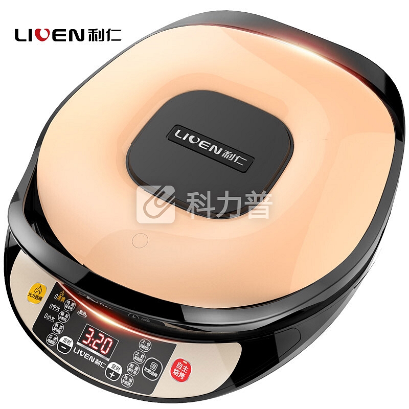 利仁 利仁（Liven）电饼铛家用双面加热智能触控火力可调煎饼机烙饼锅LR-D3009