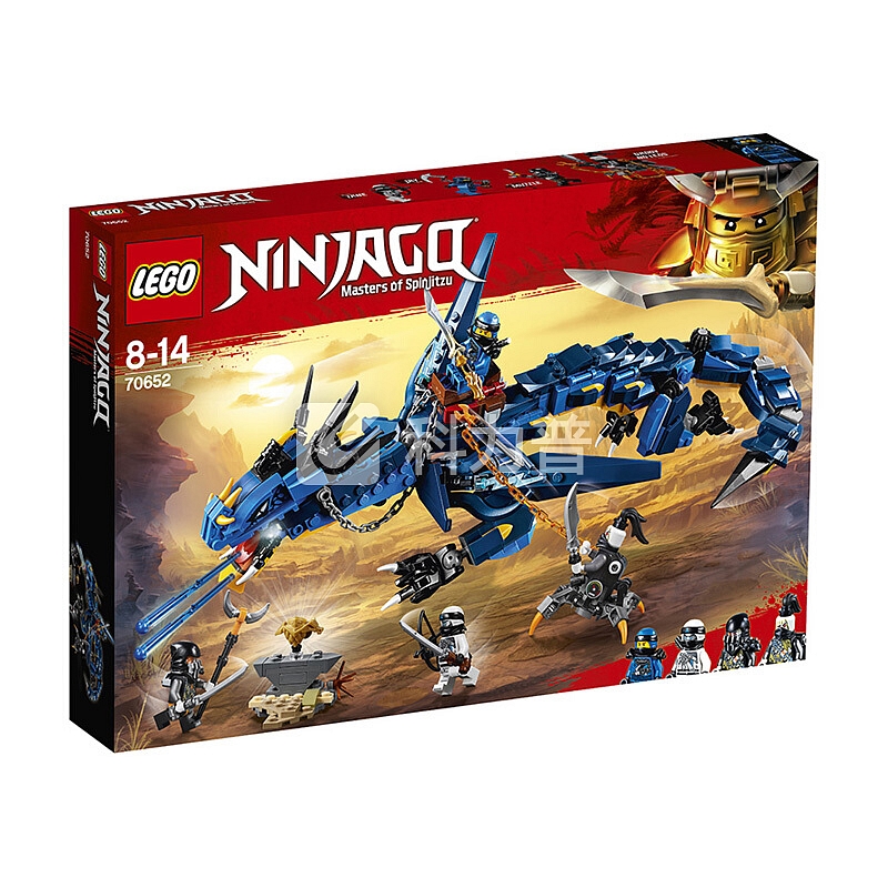 乐高(LEGO)积木 幻影忍者Ninjago雷电暴风神龙8-14岁 70652 儿童玩具 男孩女孩生日礼物