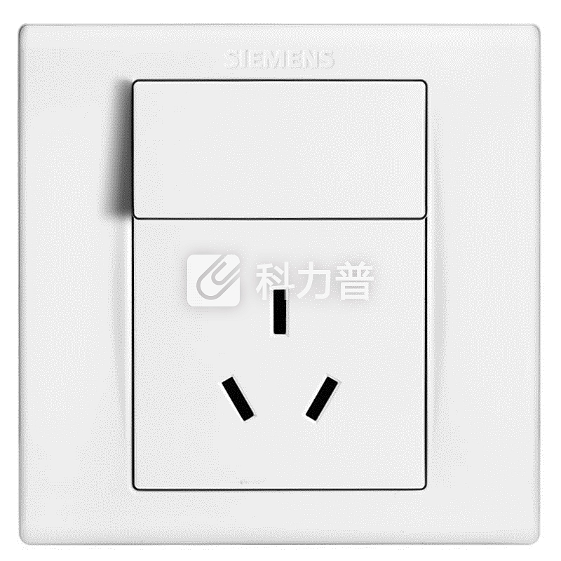西门子(SIEMENS)开关插座 品宜系列 16A三孔带开关面板 空调热水器插座5UB06483NC01