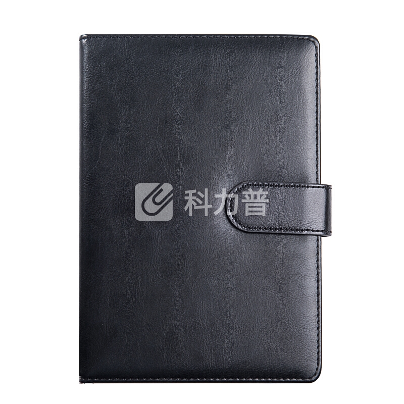 正彩(ZNCI)A5磁搭扣商务笔记本/加厚日记本/皮面记事本/复古办公会议本120张 4327黑色