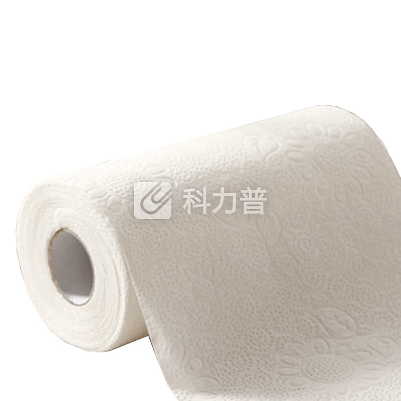 欧润哲 擦手纸 65节浴室清洁厨房吸水吸油用纸卷纸纸巾 12卷装