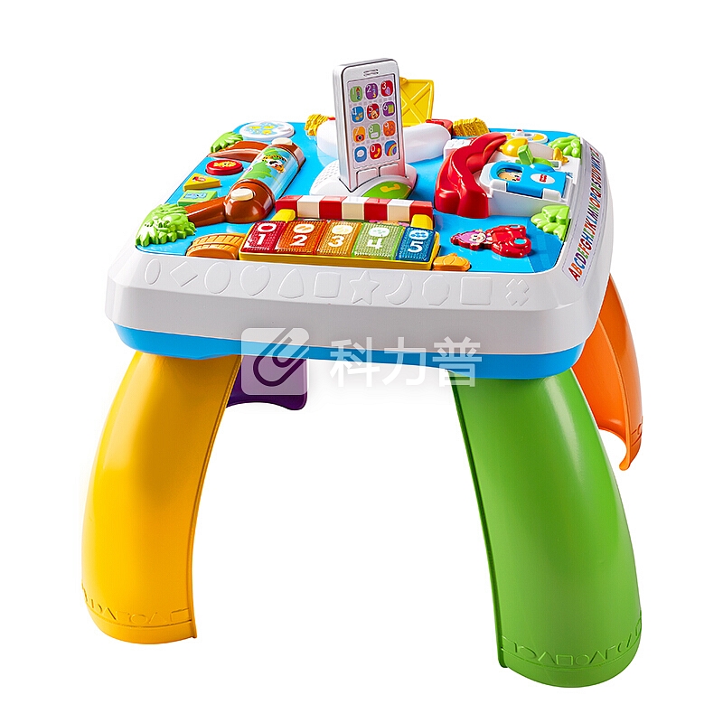 费雪 Fisher-Price 费雪（Fisher-Price）早教益智玩具 智玩宝宝学习桌（双语） DWN37