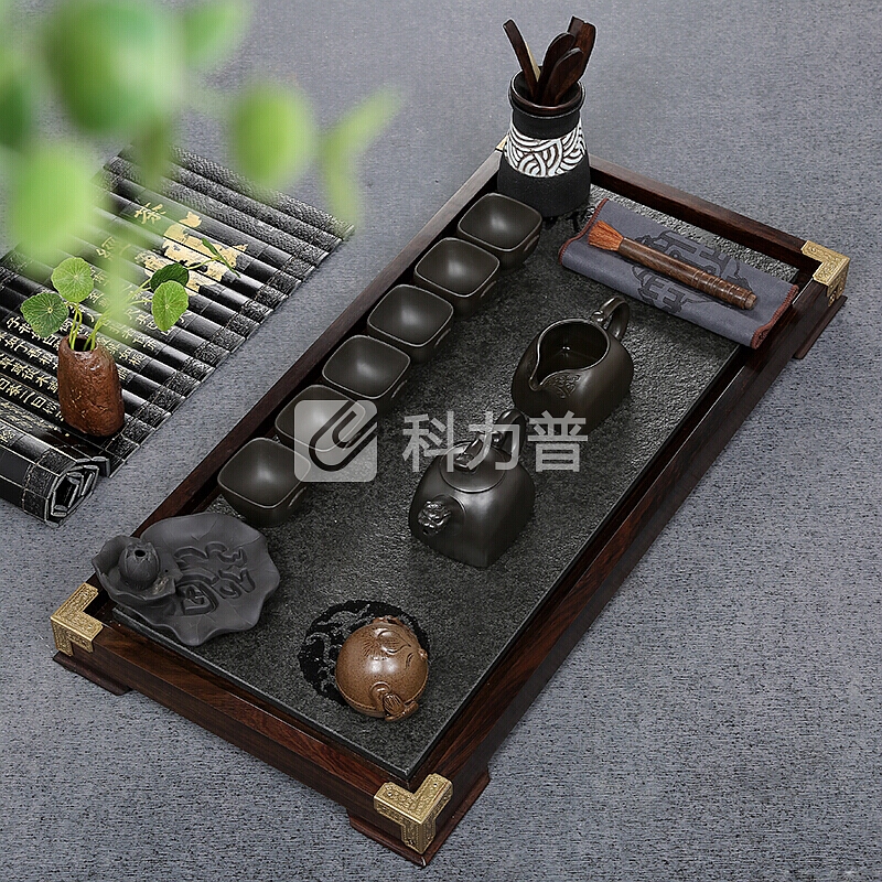 【全场五折】功夫茶具套装 盛唐秋月紫砂 乌茶盘茶壶茶杯茶道自动整套 盛唐秋月紫砂