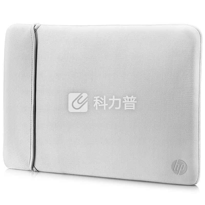 惠普（hp）内胆包13.3-14英寸正反两用笔记本电脑轻薄二合一平板保护套黑色+银色 2UF61AA