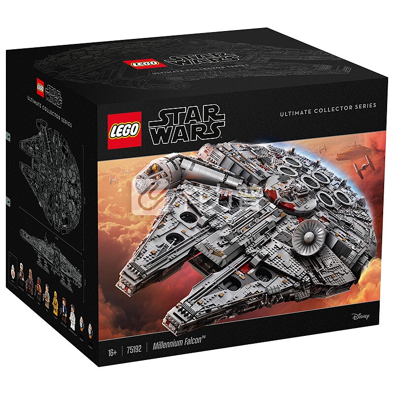 乐高(LEGO)积木 星球大战Star Wars豪华千年隼16岁+ 75192 儿童玩具 成人粉丝限量收藏