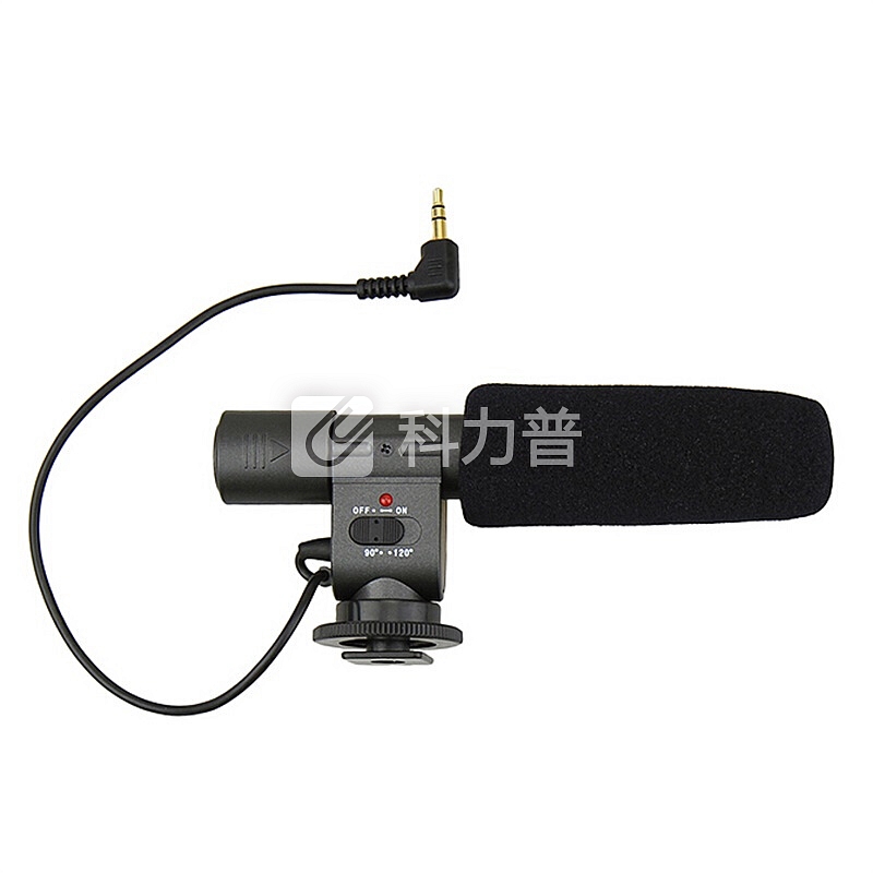 JJC JJC MIC-1 立体声麦克风 话筒 (适用 佳能 尼康 D7200 D750 D810 D5500 V3 D4S D3300 D5300 D610)