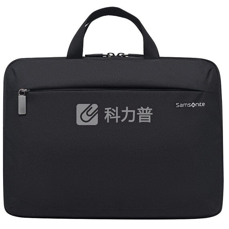 新秀丽手提电脑包14英寸单肩斜跨包 Samsonite苹果笔记本内胆包BP5黑色
