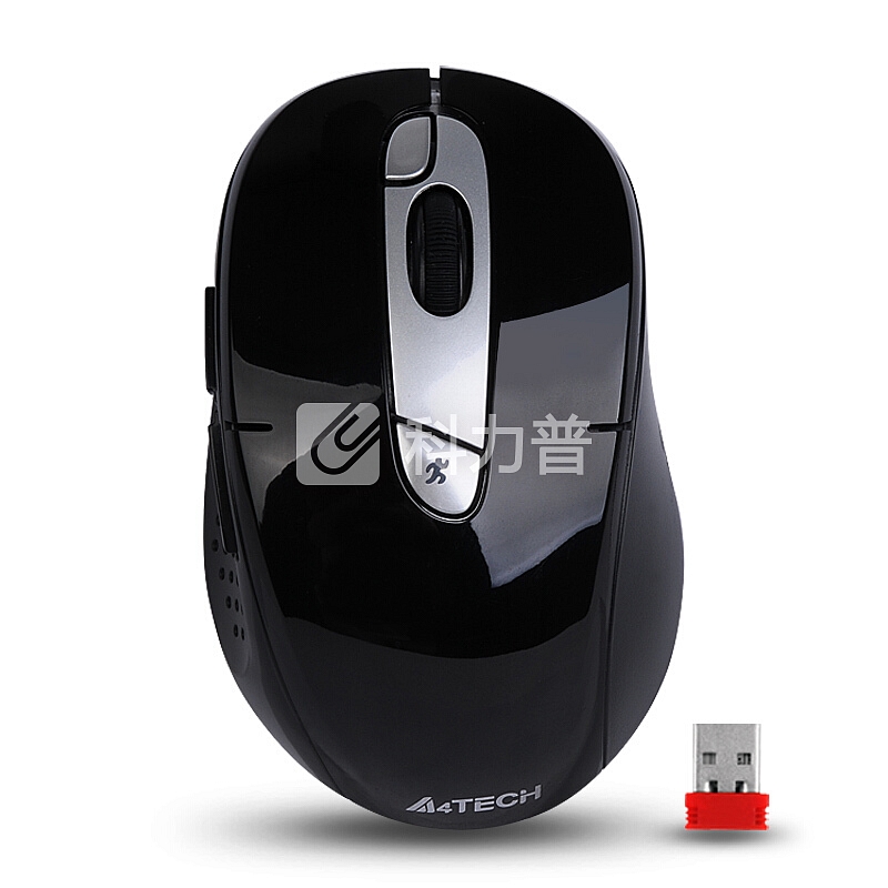 双飞燕(A4TECH) G11-570FX 锂电充电鼠标 无线鼠标 办公鼠标 笔记本鼠标(银黑)