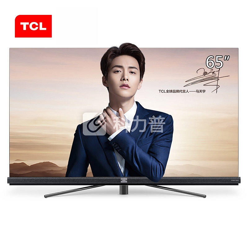 TCL 65Q2 65英寸超薄无边框全面屏HDR4K电视机 34核人工智能(枪色)