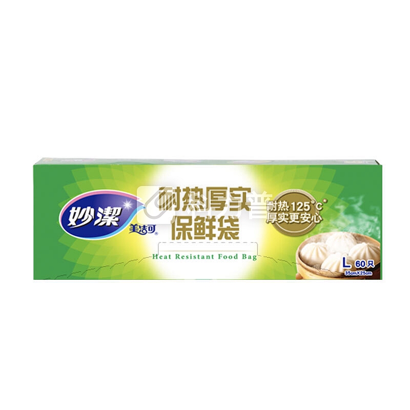 妙洁 大号厚实保鲜耐热袋60只