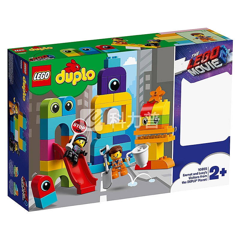 乐高(LEGO)积木 得宝DUPLO来自得宝星球的访客2岁+ 10895 儿童玩具 男孩女孩生日礼物 大颗粒 1月上新