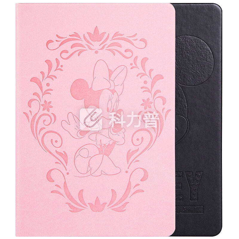 广博(GuangBo)96张A5迪士尼小学生皮面笔记本子 粉黑颜色随机 单本装IMQ91200
