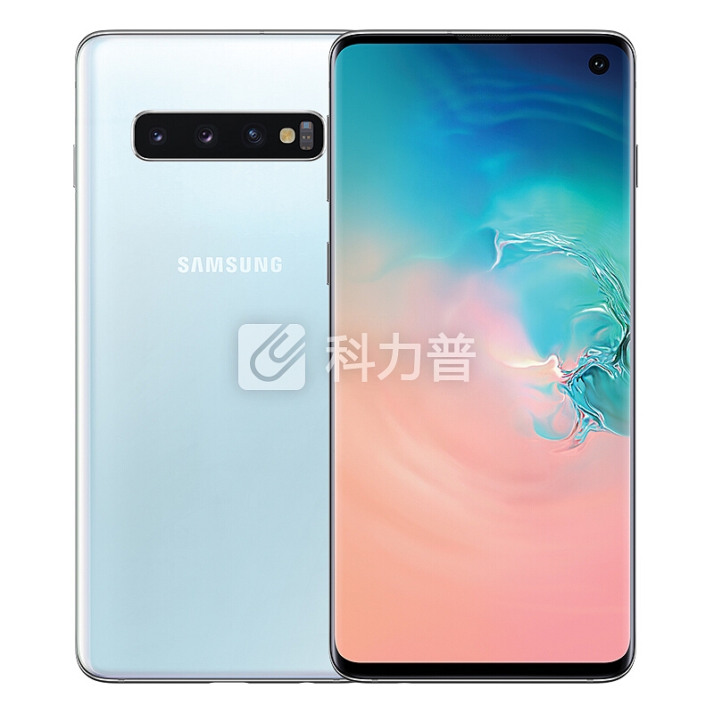 三星 Galaxy S10 8GB+128GB皓玉白(SM-G9730)超感官全视屏骁龙855双卡双待全网通4G游戏手机