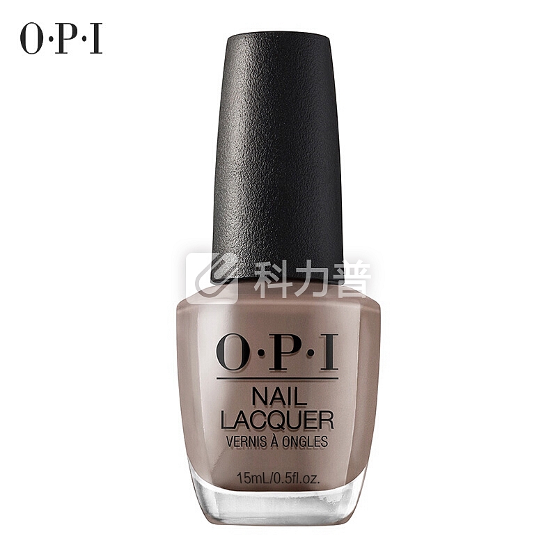 OPI 指甲油栗子褐 15ml 浅灰褐色NLB85 持久不掉色快干无毒不可剥美国正品美甲(新老包装更换随机发货)
