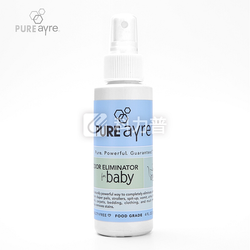 PUREayre系列 美国原装进口 除甲醛清除剂强力型 家用抗菌除螨除味清新剂 儿童孕妇专用生物酶喷雾剂 118ml