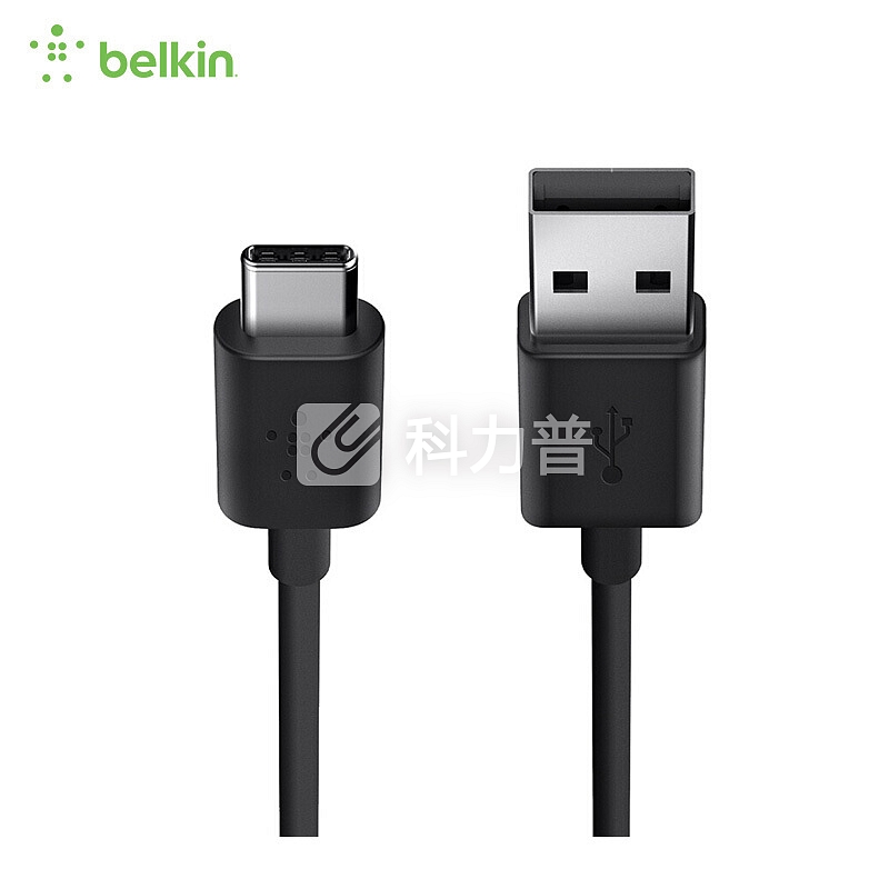 贝尔金(BELKIN)Type-C数据线 USB安卓充电线 快充手机转接头充电器支持iPad Pro/华为/荣耀 /小米/三星等