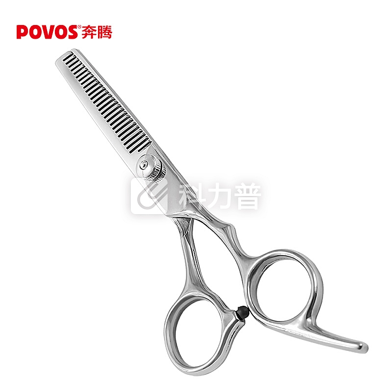 奔腾(POVOS)理发器美发剪刀 专业成人儿童婴儿剪发器 不锈钢美发牙剪 打薄剪 PR3092-102
