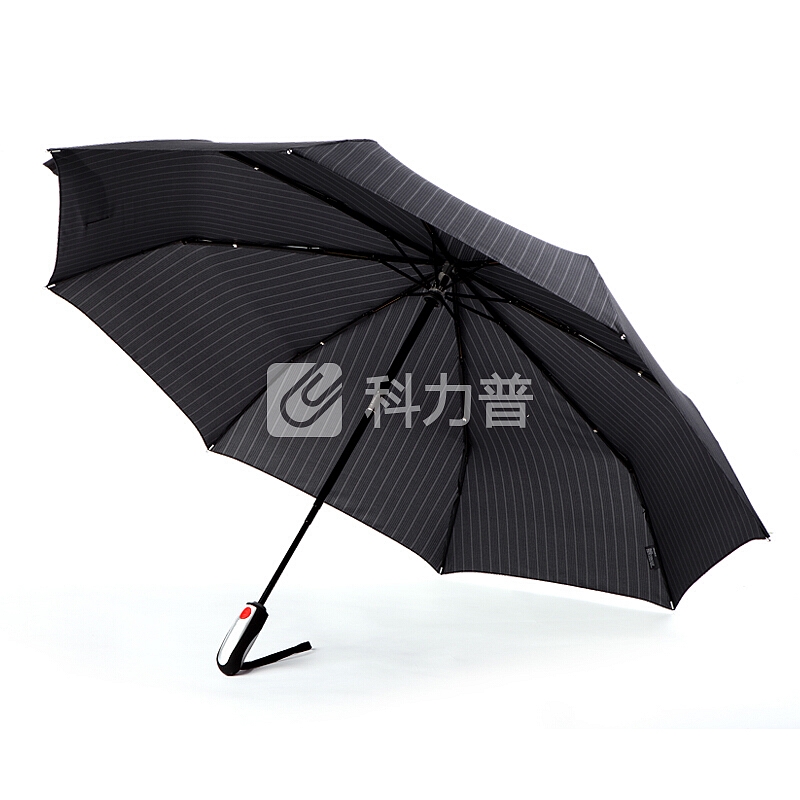 knirps Knirps 男士雨伞全自动开收折叠伞三折伞风暴伞高档商务加大 Big Duomatic 科塔黑（条纹）