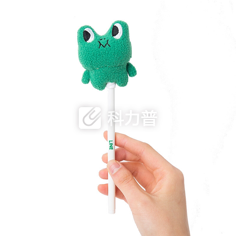 LINE FRIENDS LINE FRIENDS 蛙里奥 公仔圆珠笔 动漫周边 萌趣工作 学习用品圆珠笔