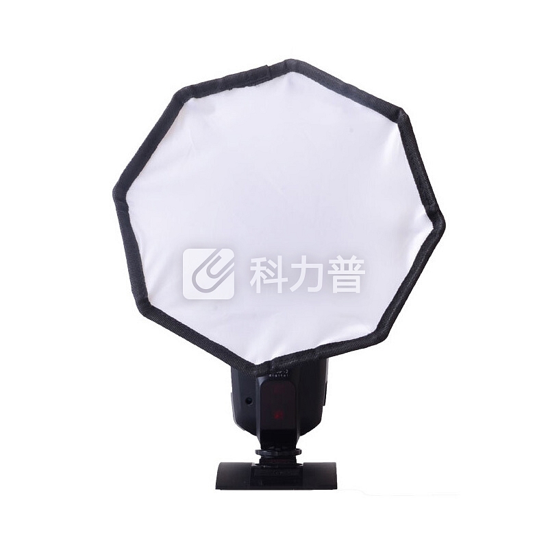 早行客 EM-S20八角机顶灯柔光罩 离机闪灯摄影柔光箱 小号(20cm)八角双层折叠通用
