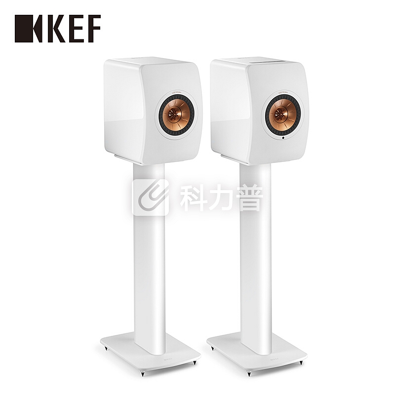 KEF LS50 Wireless 书架式扬声器 音箱脚架 白色