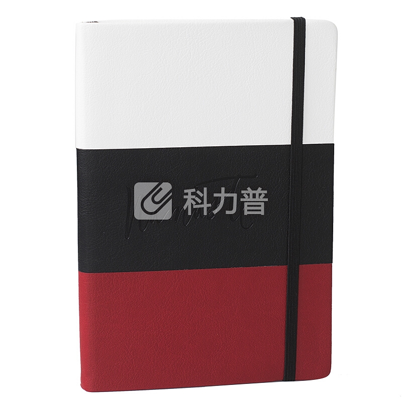 信发(TRNFA)TN-PS939H A5记事本/拼色皮面时尚笔记本 清新文艺捆绳系商务日记本米黄纸(红白黑)